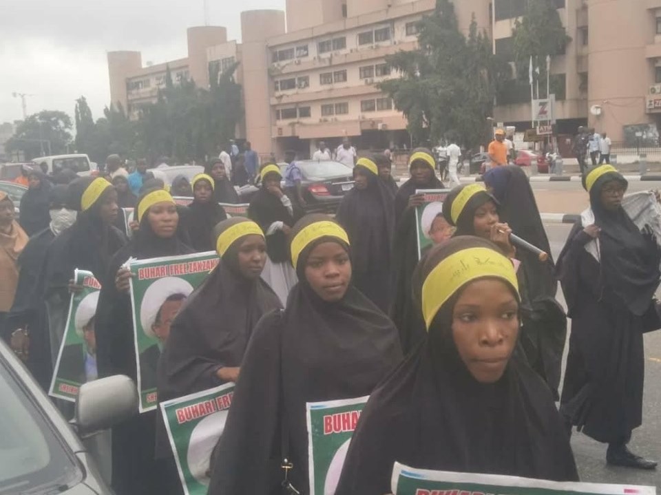  free zakzaky protest in Abuja on thurs the 27th june 2019